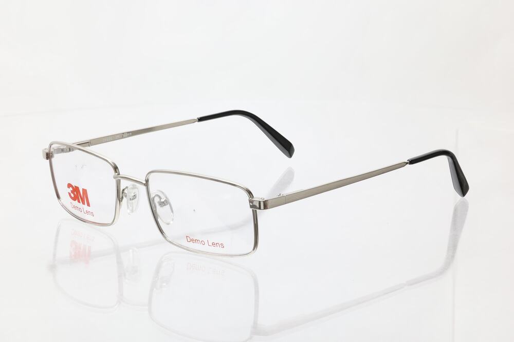 3M DP 600 Shiny Silver 52-18-140mm Eyeglass FRAMES ONLY - NEW/WITHOUT TAGS